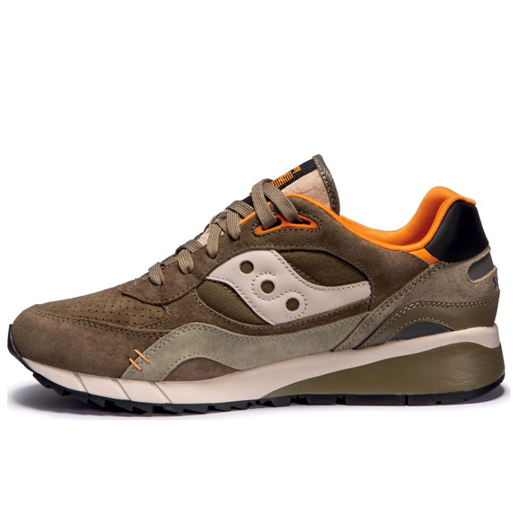 Scarpe Uomo Saucony Sneakers Shadow 6000 Destination Unknown Olive - Orange