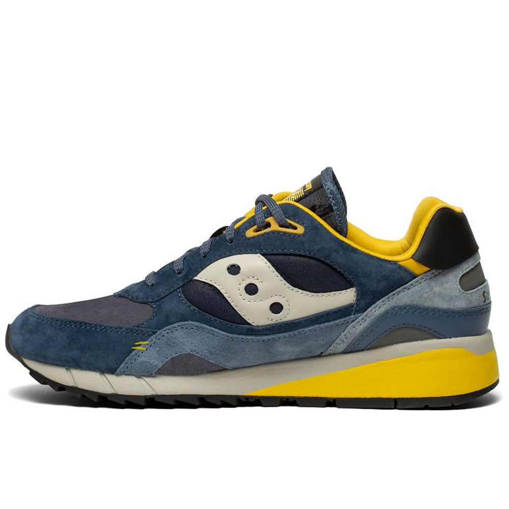 Scarpe Uomo Saucony Sneakers Shadow 6000 Destination Unknown Navy - Yellow