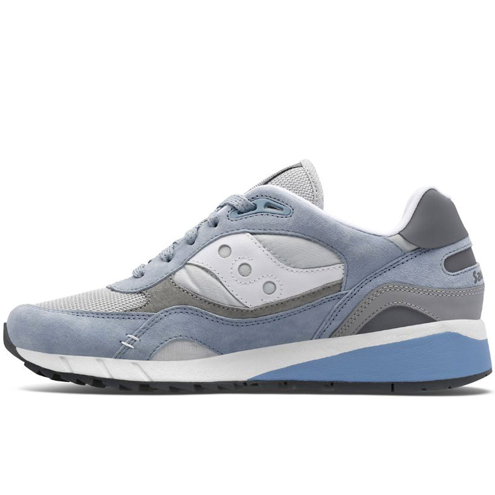 Scarpe Uomo Saucony Sneakers Shadow 6000 Light Blue - Grey