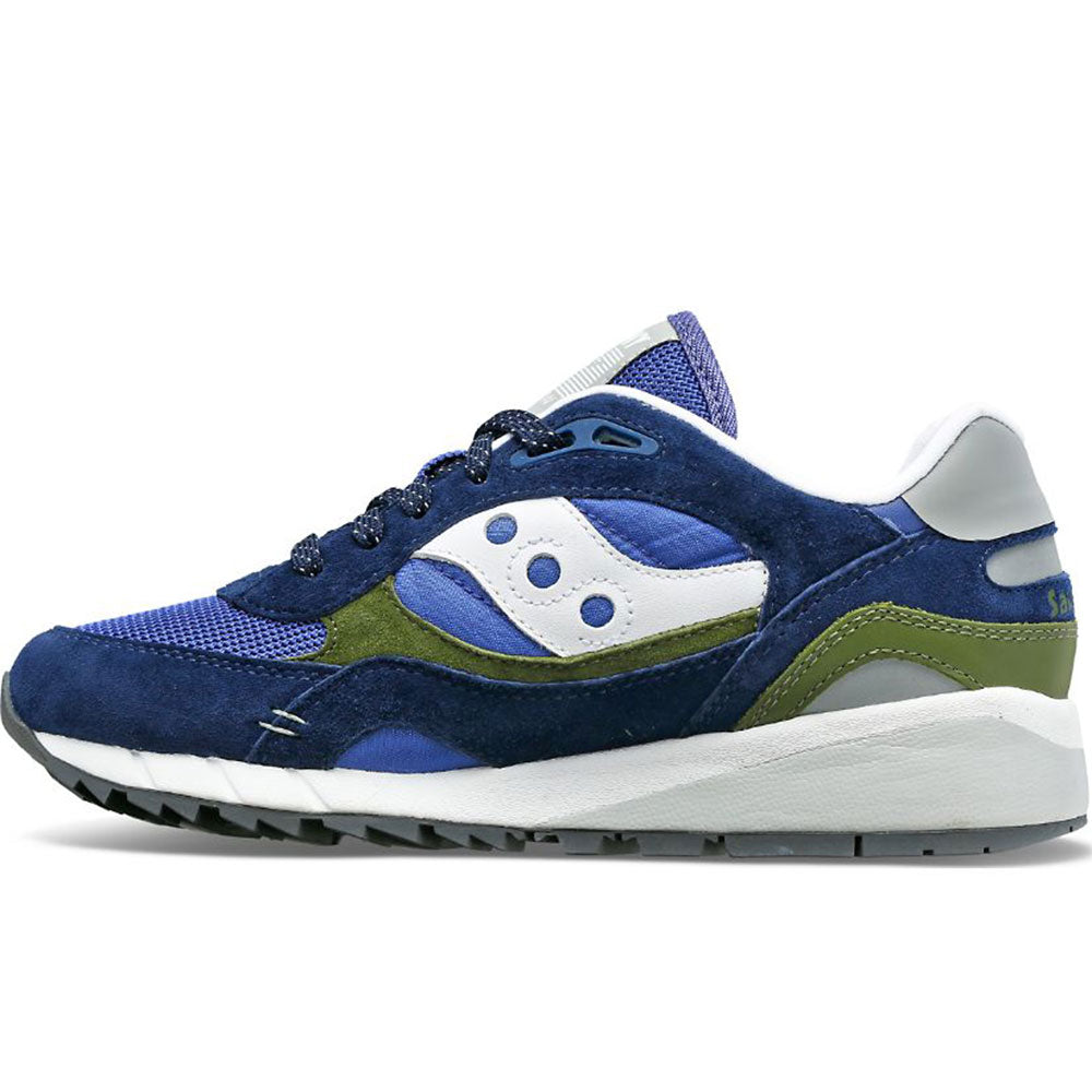 Scarpe Uomo Saucony Sneakers Shadow 6000 Navy - White