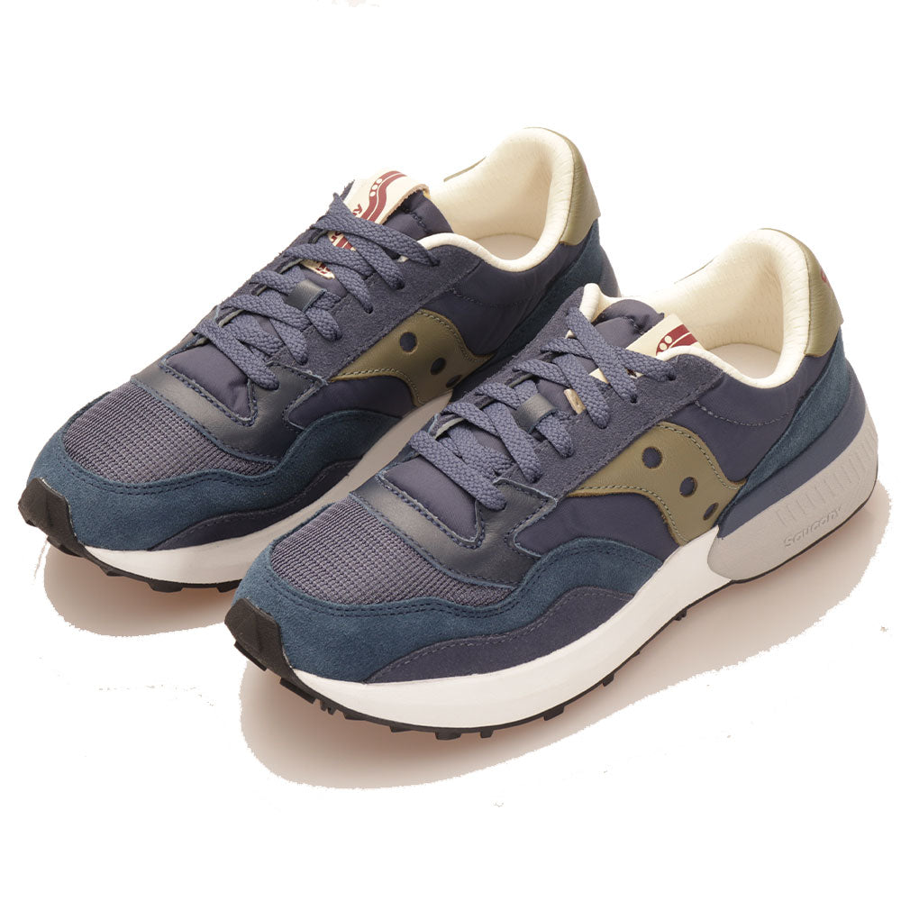 Scarpe Uomo Saucony Sneakers Jazz NXT Navy - Green