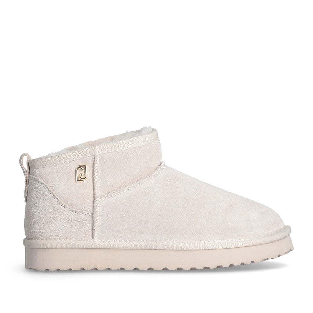 Scarpe Donna LIU JO Jil 01 Stivaletti Mini Imbottiti in Suede color Sand