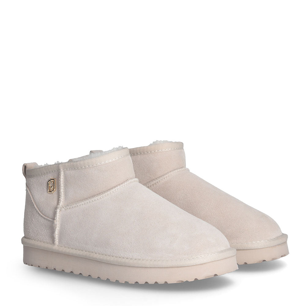 Scarpe Donna LIU JO Jil 01 Stivaletti Mini Imbottiti in Suede color Sand
