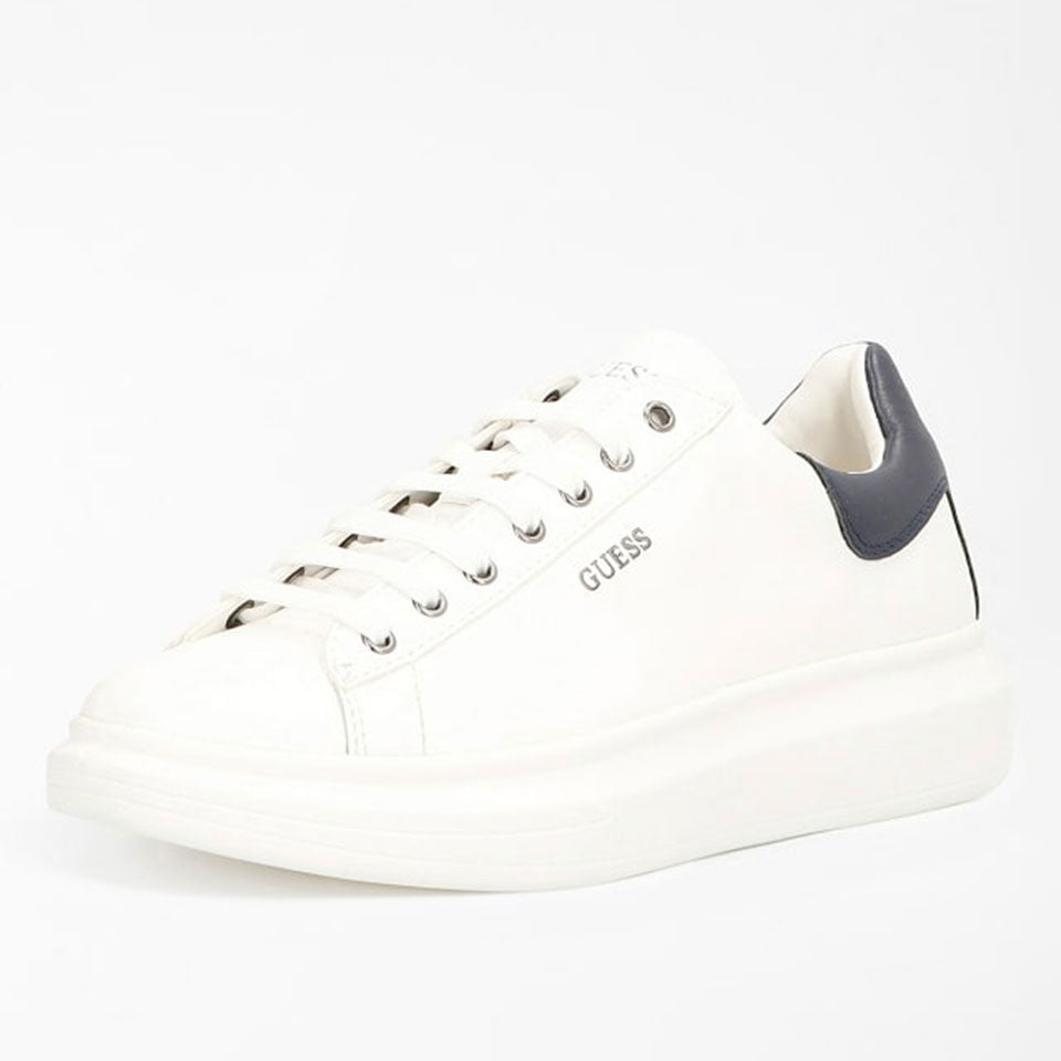 Scarpe Uomo GUESS Sneakers di colore Bianco e Blu Linea Salerno
