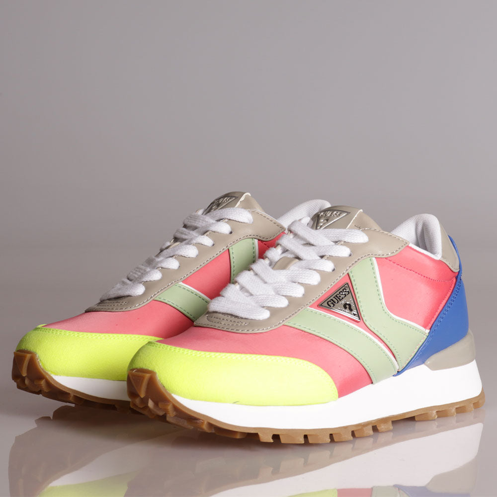 Scarpe Donna GUESS Sneakers Colore Pink - Green Linea Samsin