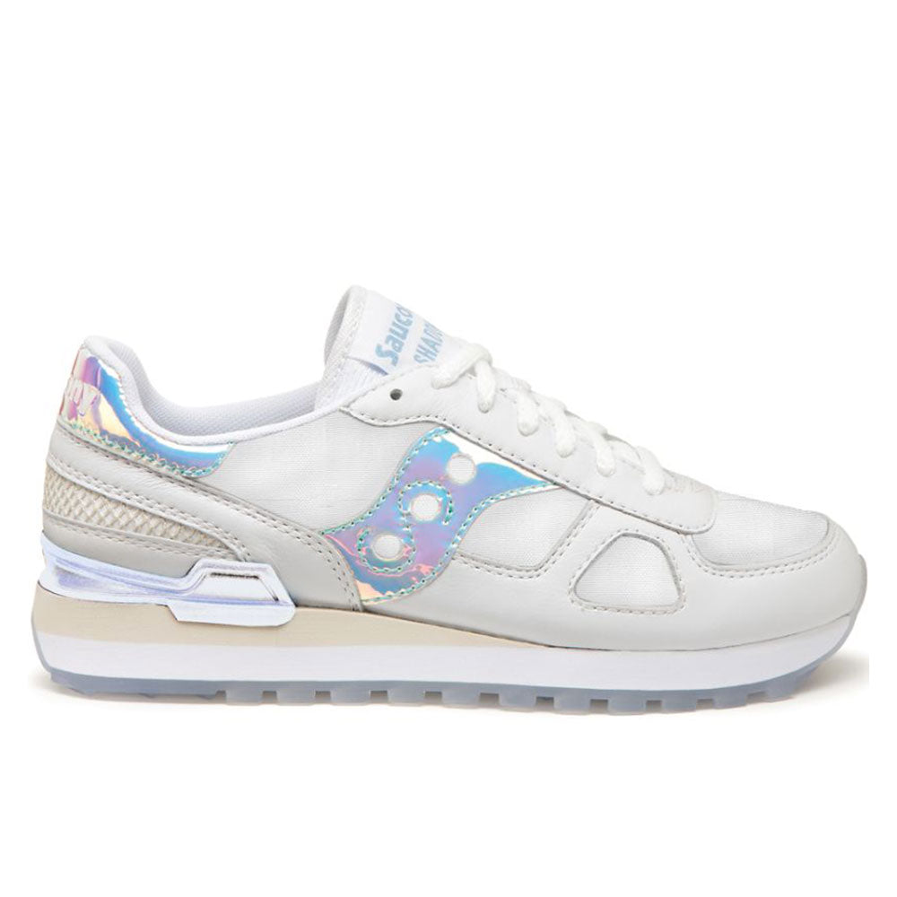 Scarpe Donna Saucony Sneakers Shadow Original White Iridescent a