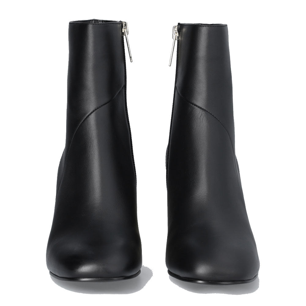 Scarpe Donna LIU JO Sara 01 Stivaletti in Pelle Nera con Tacco
