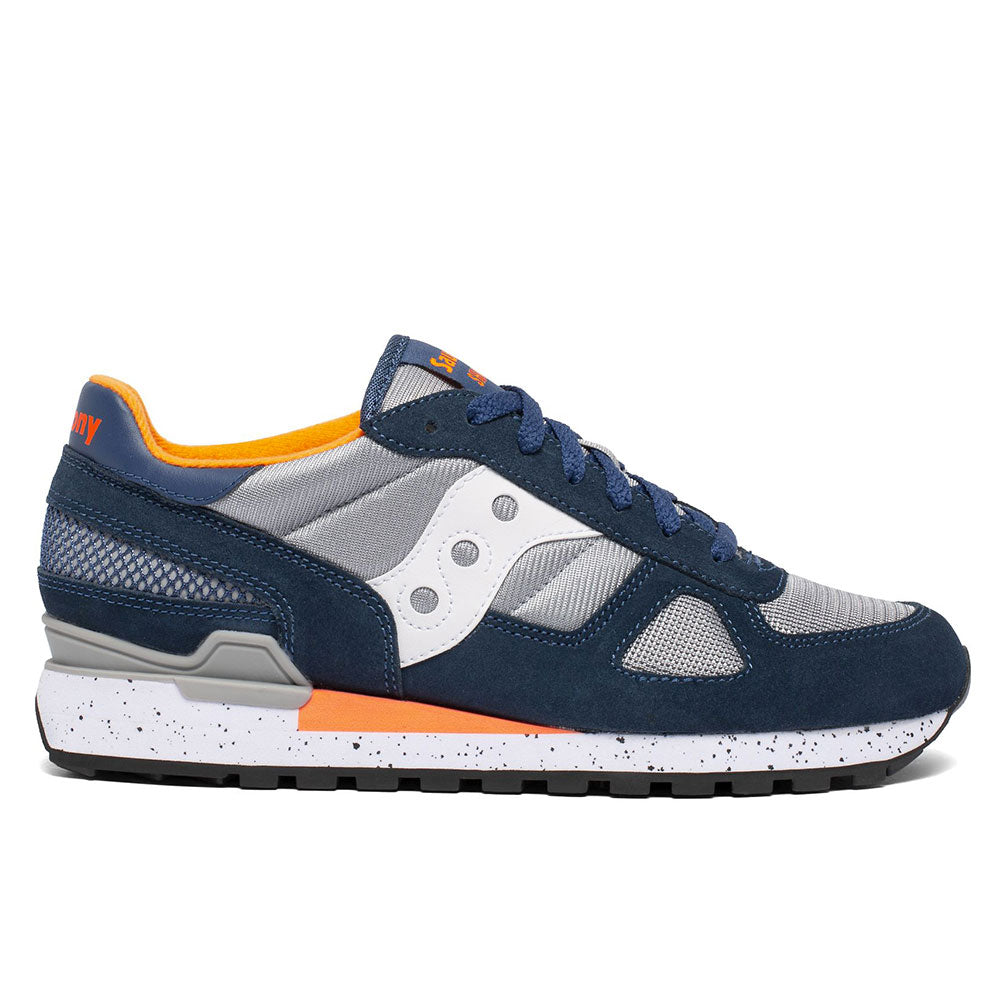 Scarpe Uomo Saucony Sneakers Shadow Original Blue Grey Orange