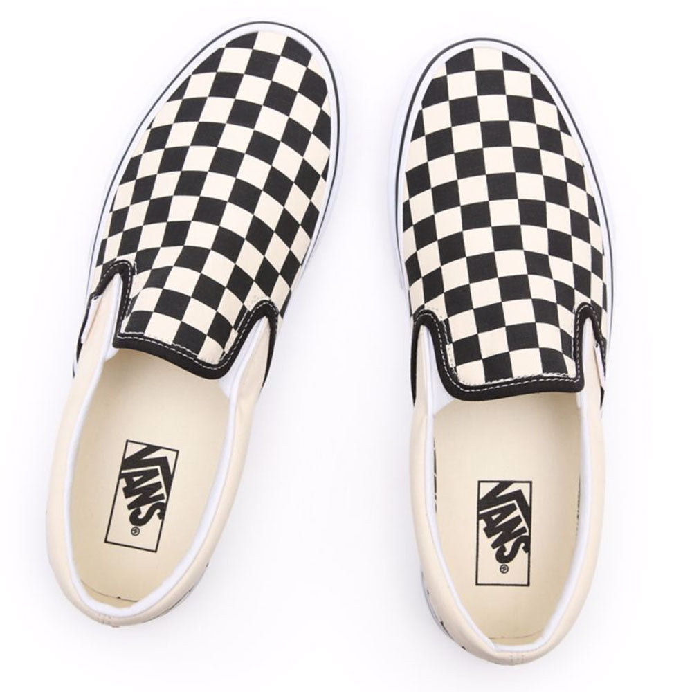 Unisex-Schuhe VANS Classic Slip-On Checkerboard Sneakers