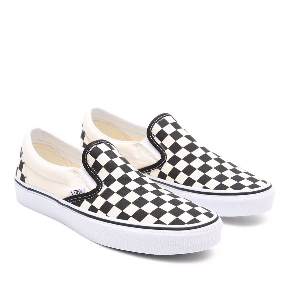 Unisex-Schuhe VANS Classic Slip-On Checkerboard Sneakers