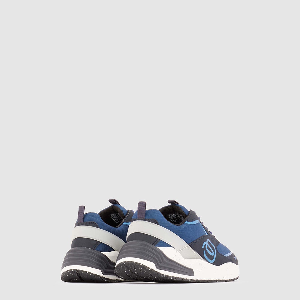 Scarpe Uomo PIQUADRO Sneakers in Nylon Riciclato Blu SN5977C2O