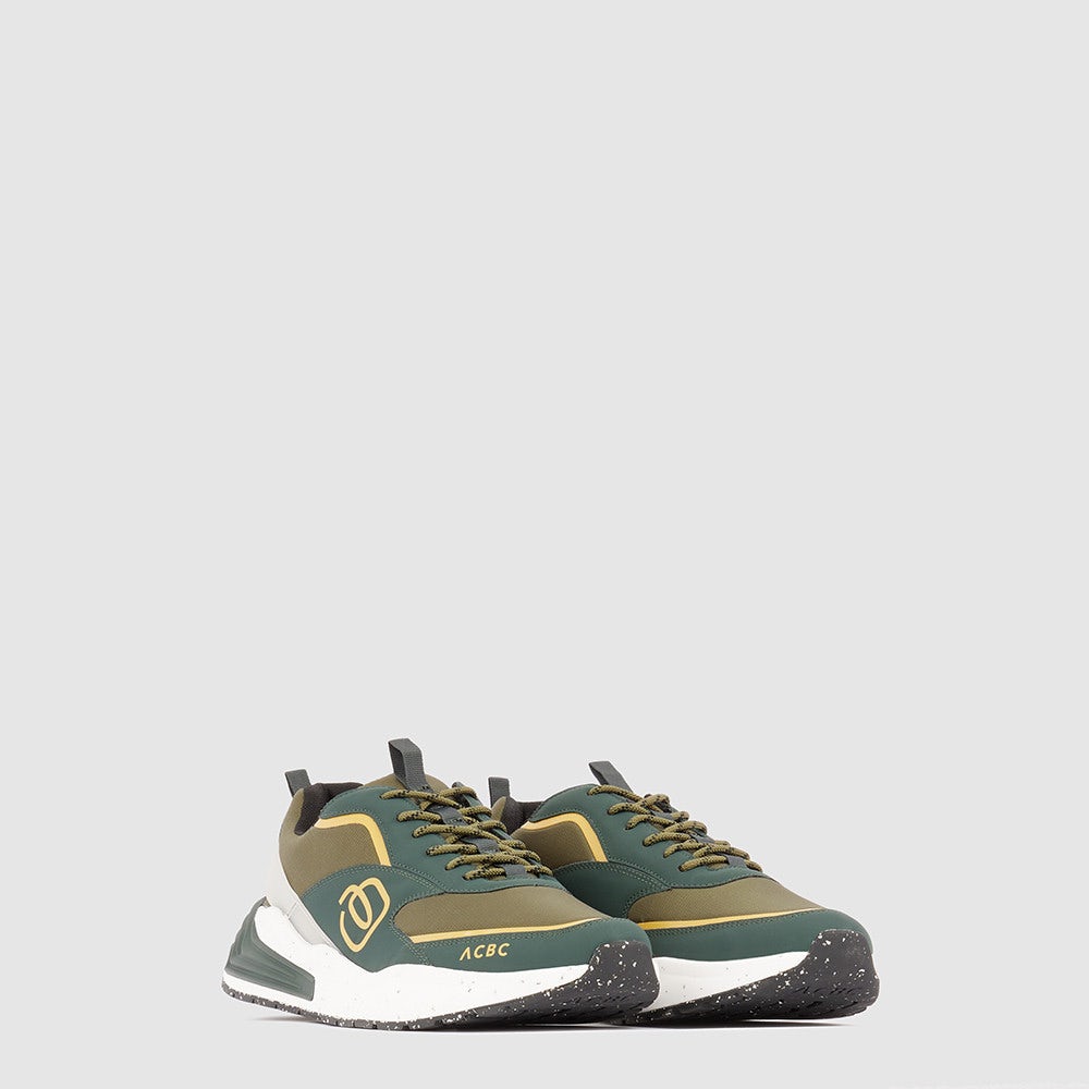 Scarpe Uomo PIQUADRO Sneakers in Nylon Riciclato Verde SN5977C2O