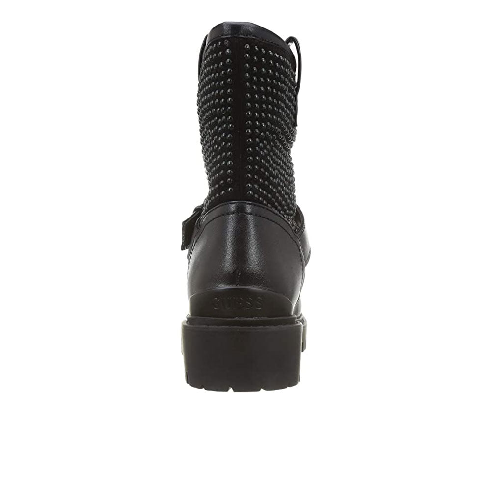 Stivaletti Donna GUESS linea Orican colore Nero con Borchiette Laterali