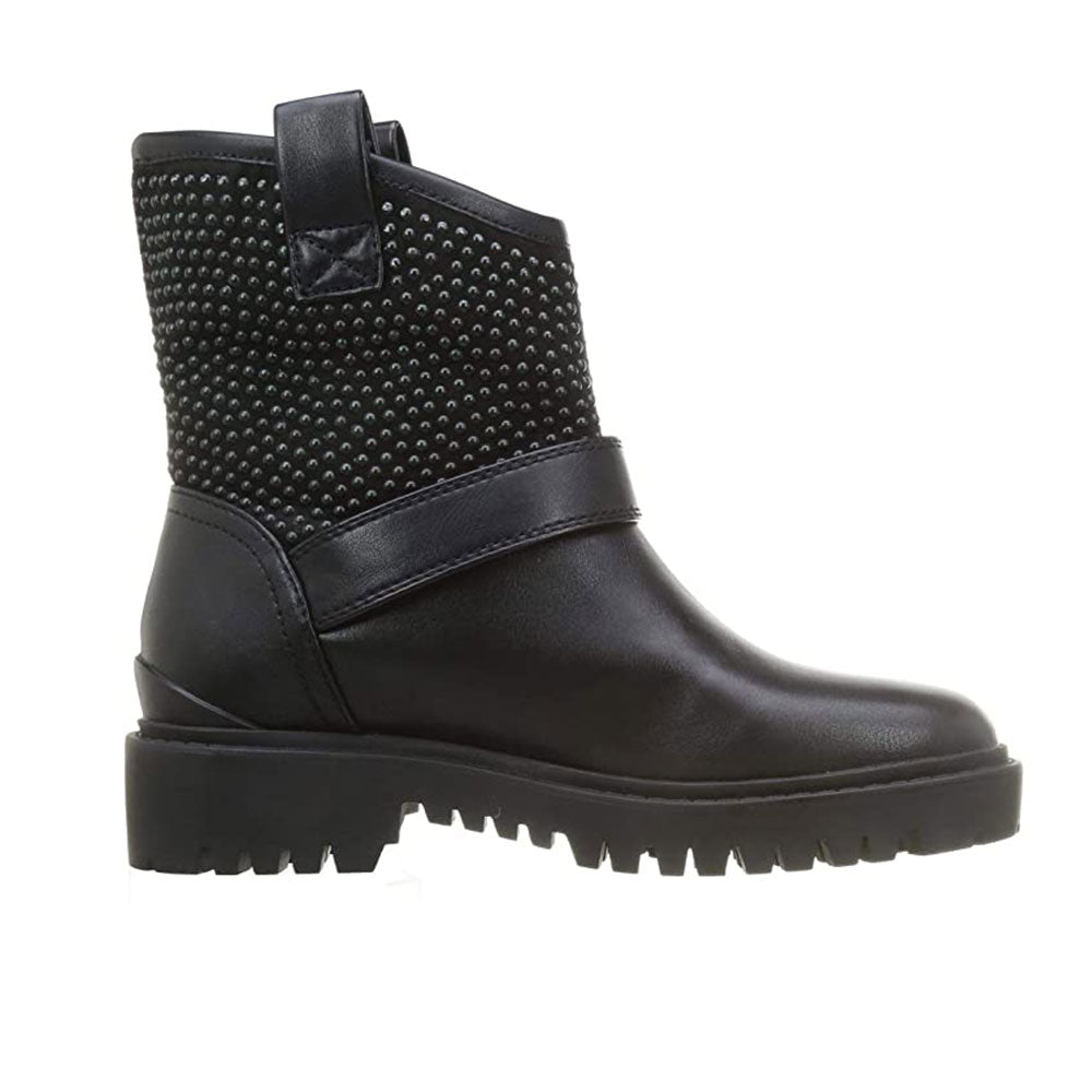 Stivaletti Donna GUESS linea Orican colore Nero con Borchiette Laterali