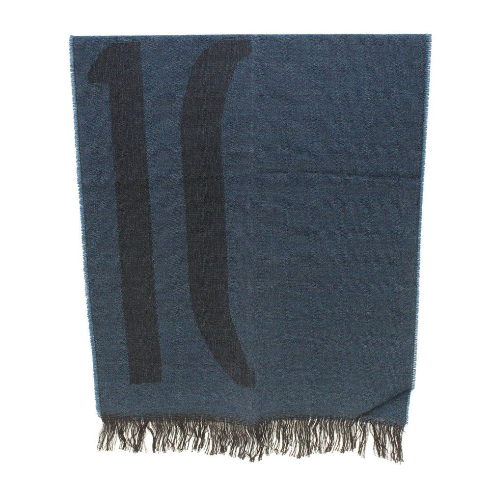 Sciarpa 40 x 200 cm 1A Classe Alviero Martini stampa Maxi Logo 1C Powder Blu S117