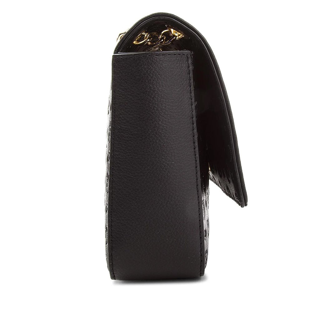 Borsa Donna a Tracolla POLLINI linea Heritage Embossed Nero