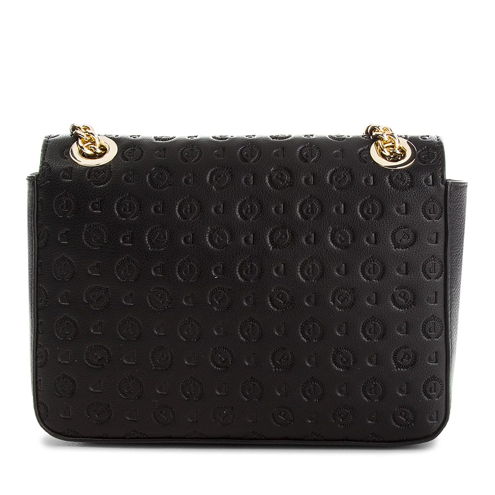 Borsa Donna a Tracolla POLLINI linea Heritage Embossed Nero