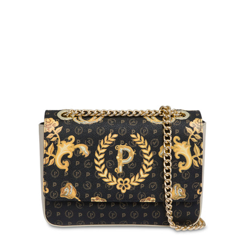 Borsa a Tracolla Donna POLLINI Linea Heritage Queen For A Day Nero Avorio TE8413