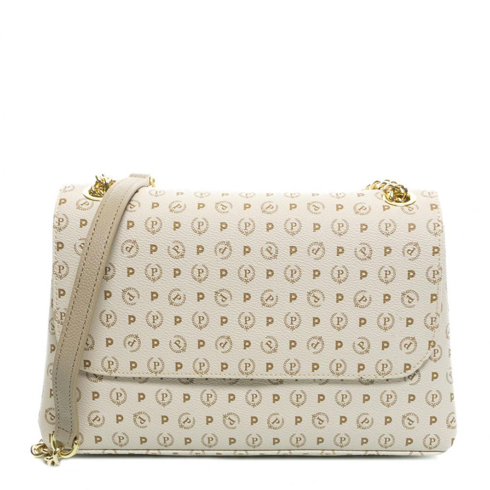 Borsa Donna a Spalla POLLINI Linea Heritage Avorio