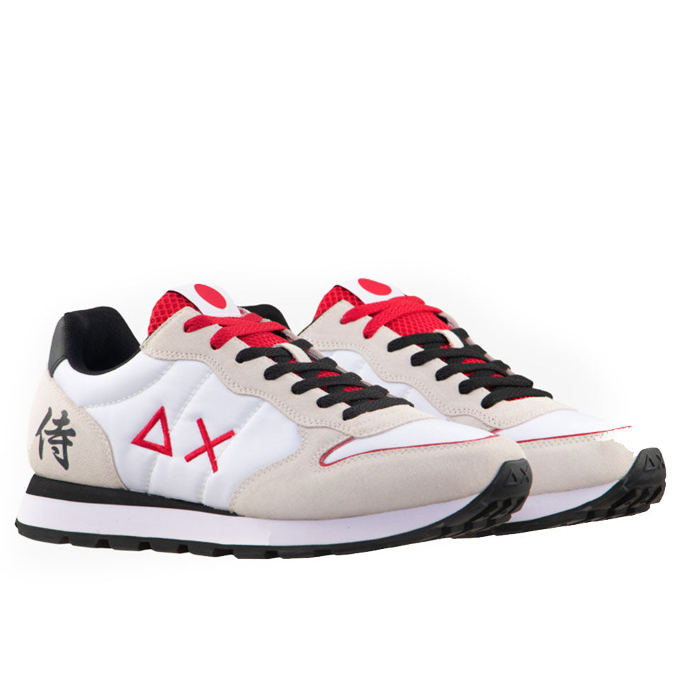 Scarpe Uomo Sun68 Sneakers Tom Japan Bianche
