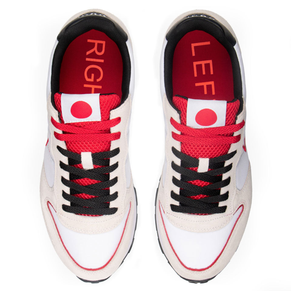 Scarpe Uomo Sun68 Sneakers Tom Japan Bianche
