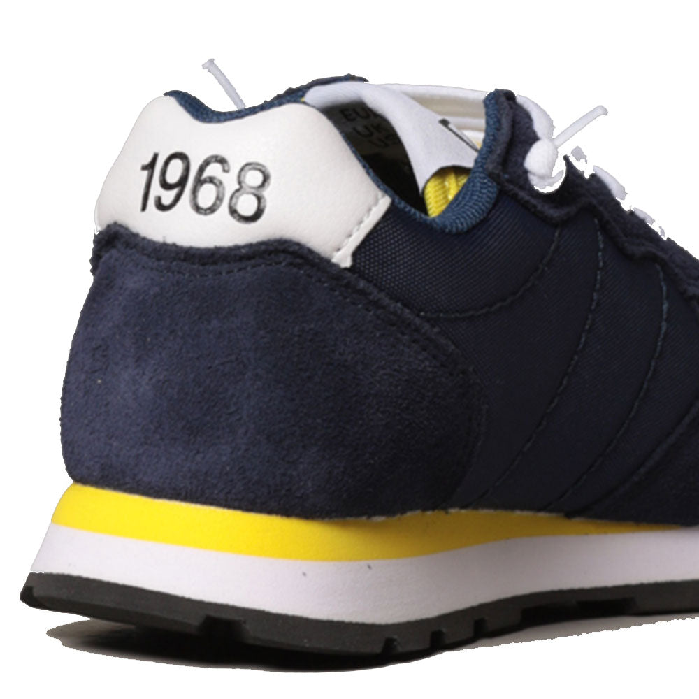 Scarpe Bambino SUN 68 Sneakers Boy's Tom Logo Patch Basic Navy Blue