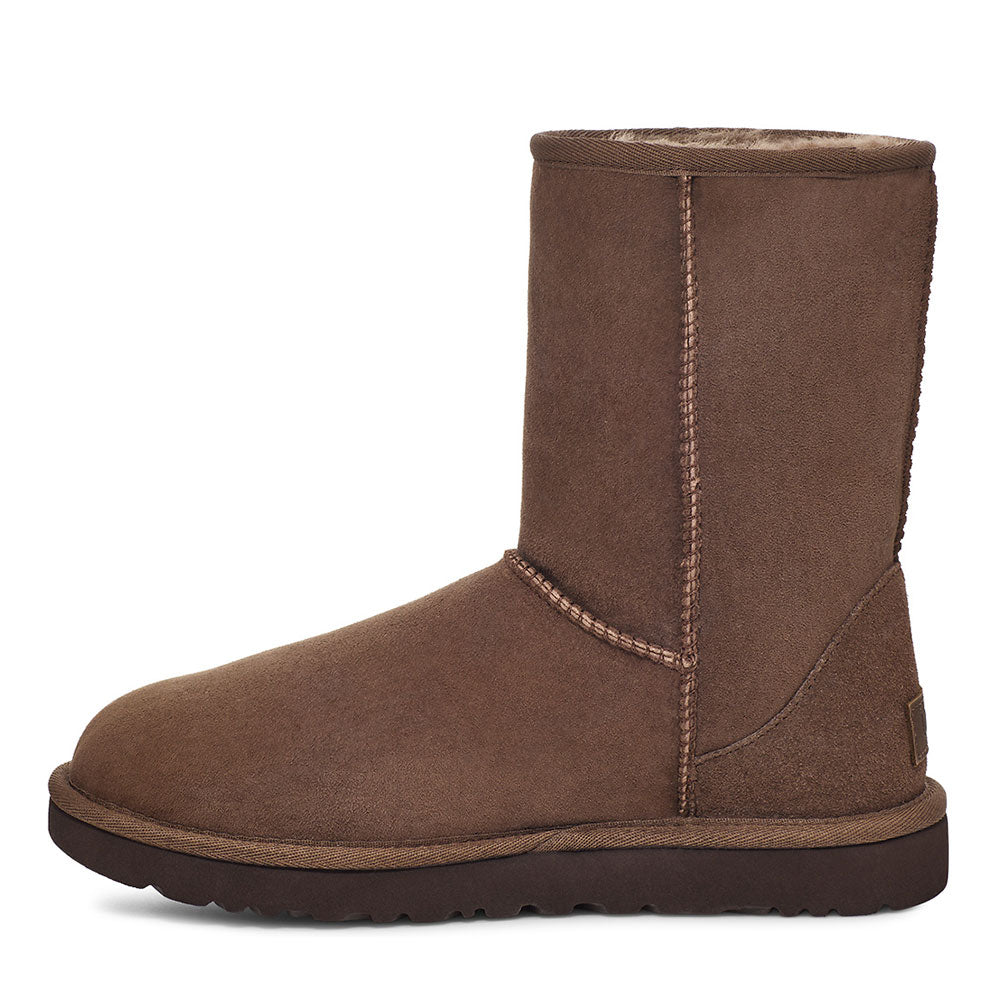 Stivali Donna UGG Classic Short II in Pelle Scamosciata color Burnt Cedar