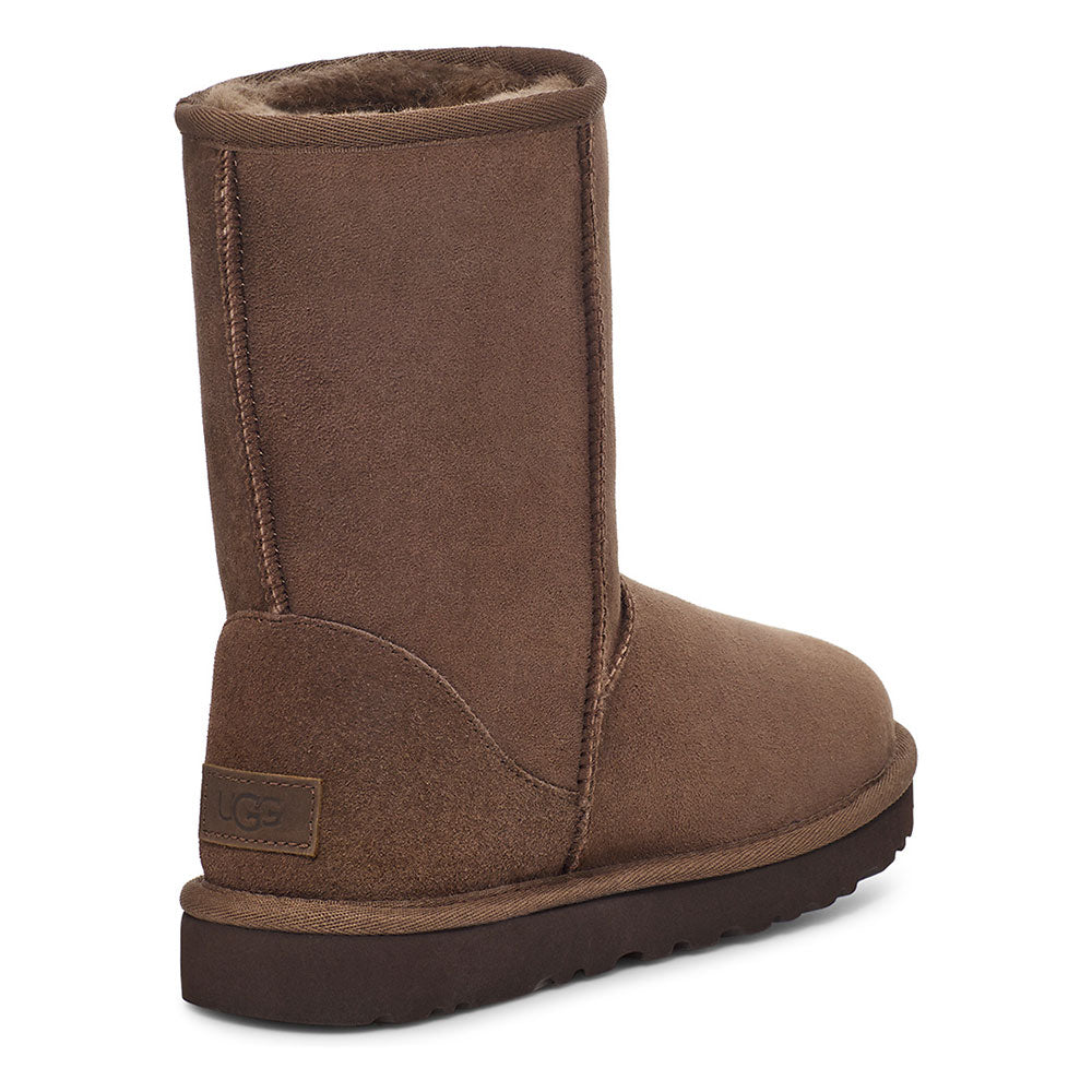 Stivali Donna UGG Classic Short II in Pelle Scamosciata color Burnt Cedar
