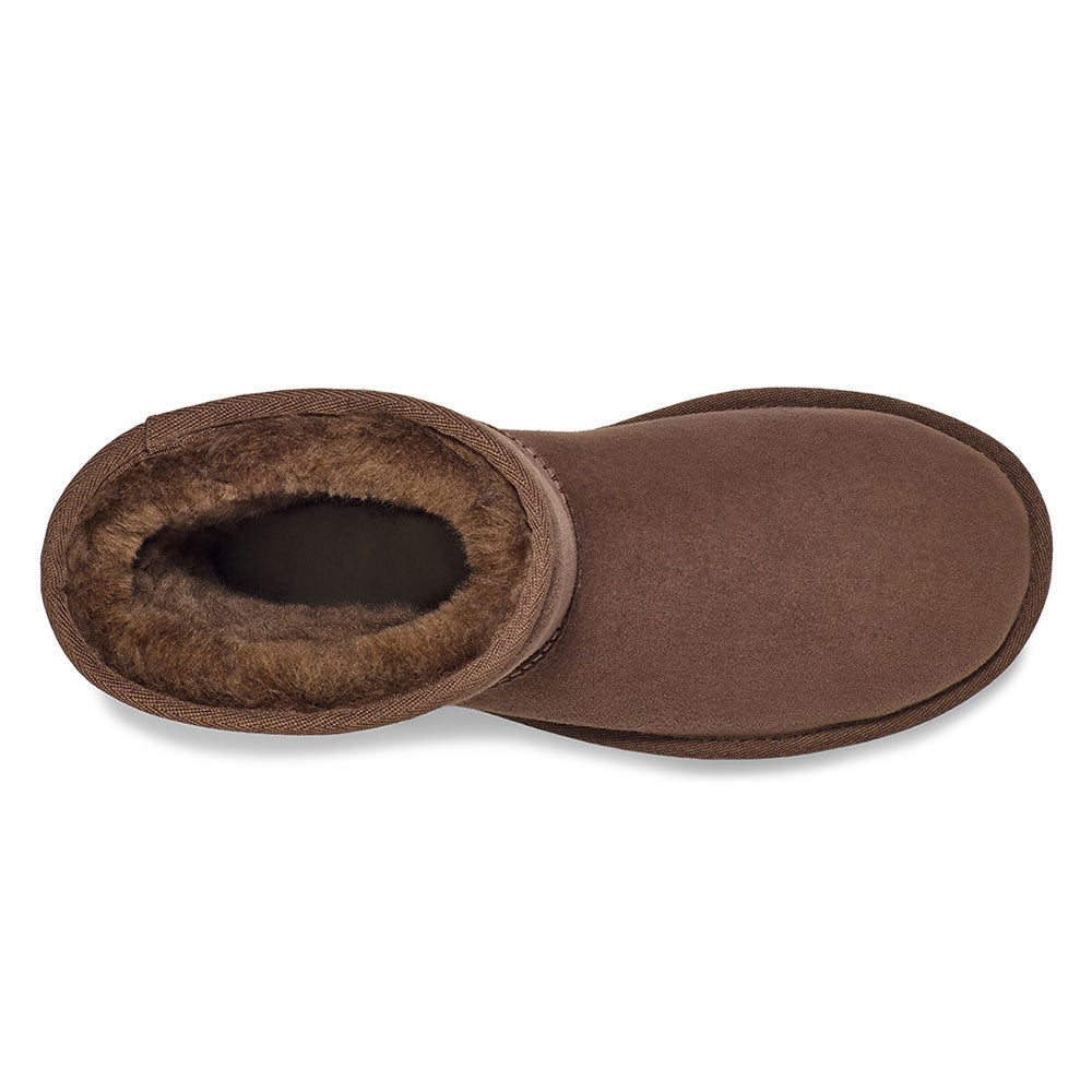 Stivali Donna UGG Classic Short II in Pelle Scamosciata color Burnt Cedar
