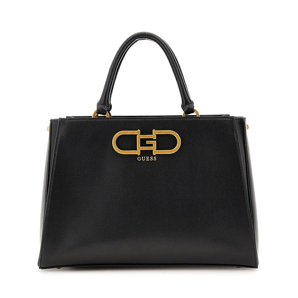 Borsa A Mano Donna Originale GUESS Modello Elkton - Colore Rosa - Spedizione Gratuita