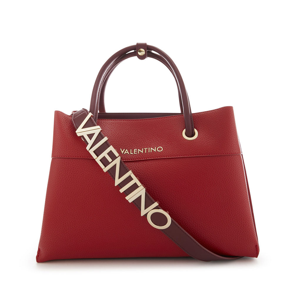 Valentino Rote Damenhandtasche Damenhandtasche Mit Schultergurt