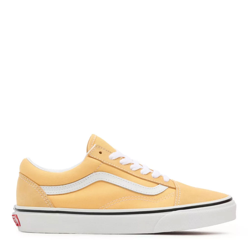 Scarpe Unisex VANS Sneakers Old Skool colore Giallo e Bianco