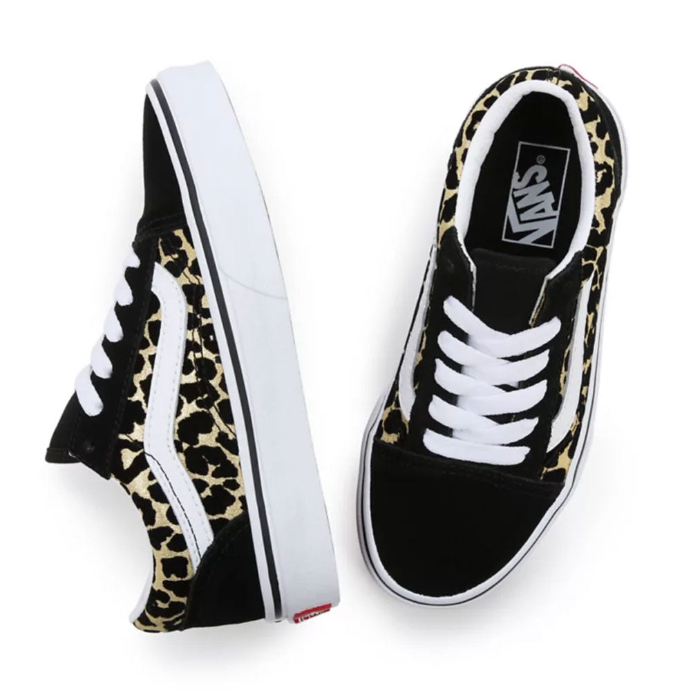 Scarpe Bambina VANS Sneakers Old Skool Flocked Leopard