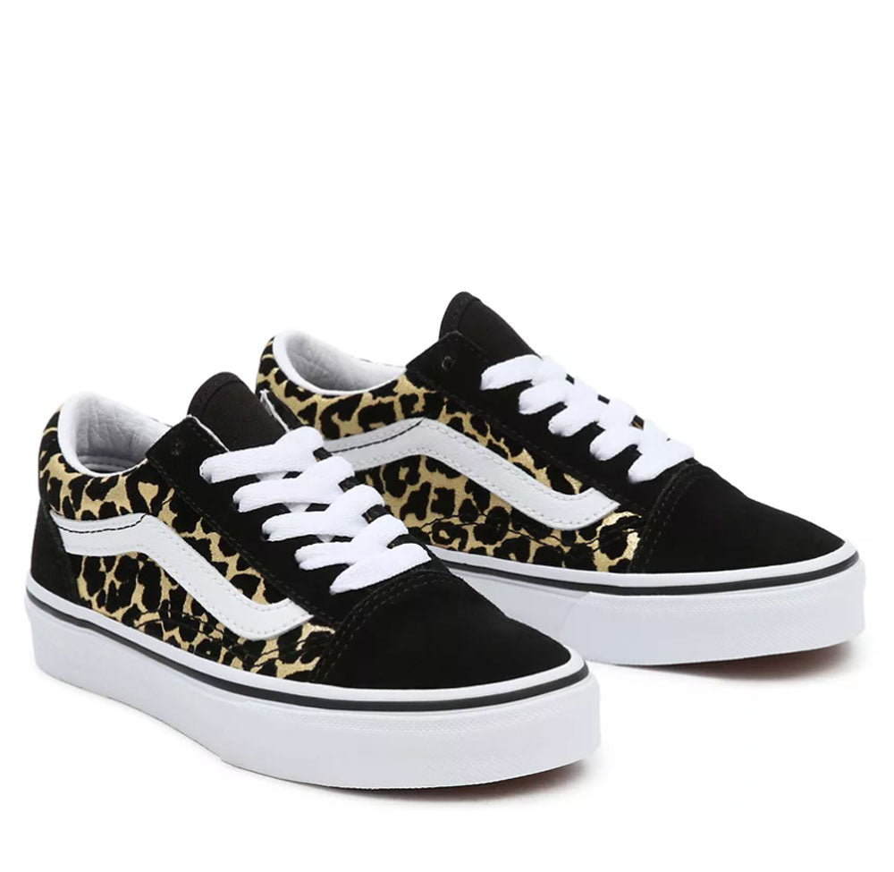 Scarpe Bambina VANS Sneakers Old Skool Flocked Leopard