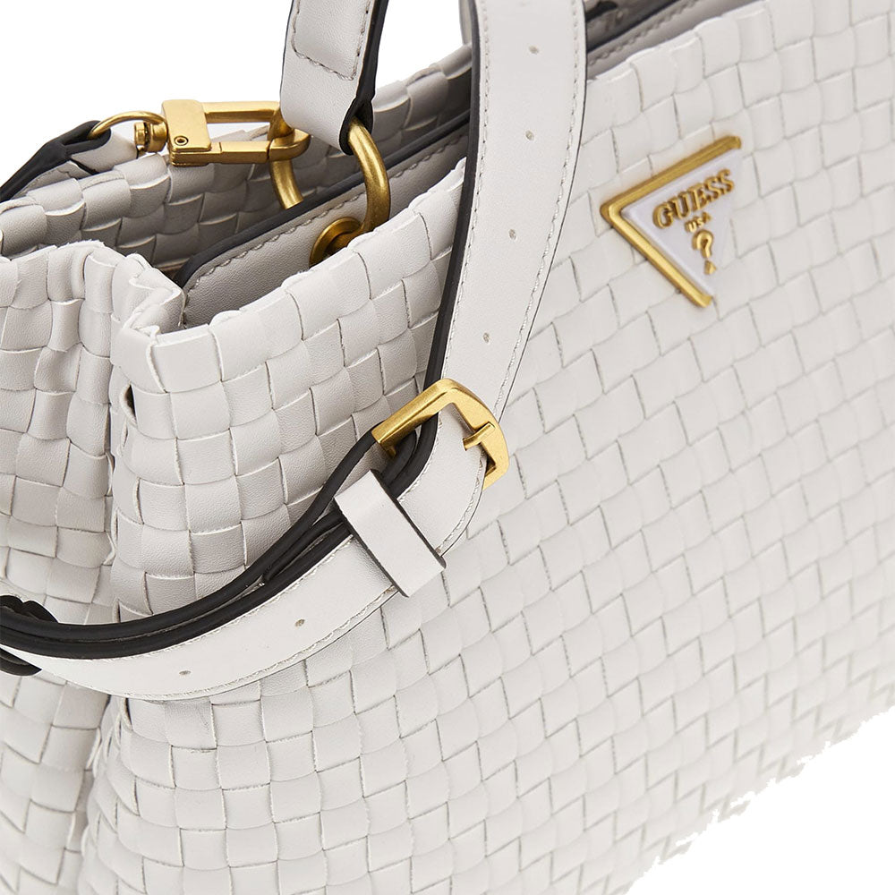 Borsa Donna a Mano GUESS linea Lisbet colore Stone
