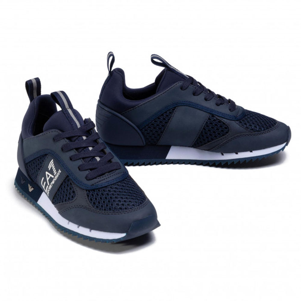 Scarpe Unisex EA7 Emporio Armani Sneakers Colore Navy - White