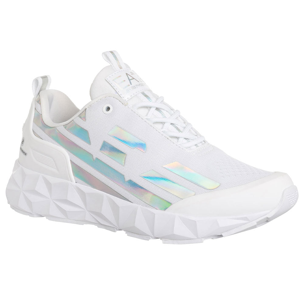 Scarpe Uomo EA7 Emporio Armani Sneakers Colore White -Iridescent