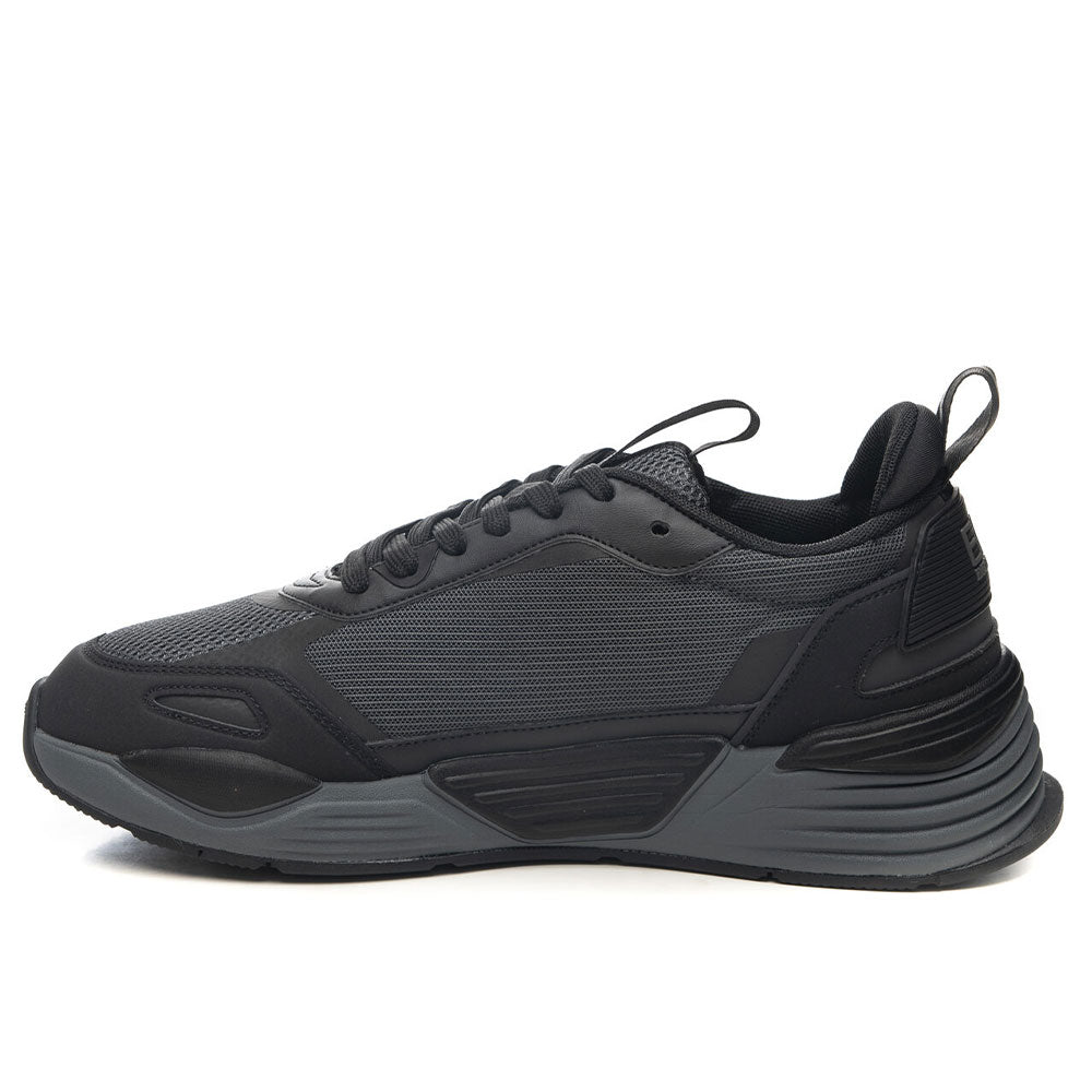 Scarpe Uomo EA7 Emporio Armani Ace Runner Sneakers Colore Black - Black - Iron Gate