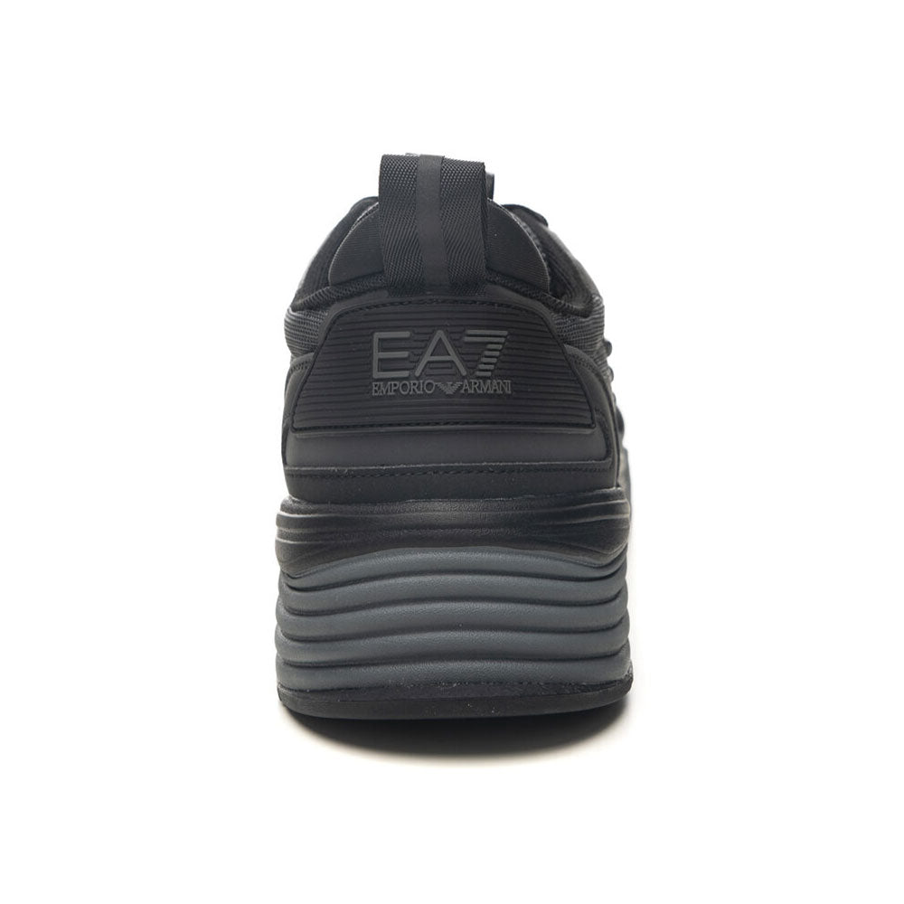 Scarpe Uomo EA7 Emporio Armani Ace Runner Sneakers Colore Black - Black - Iron Gate