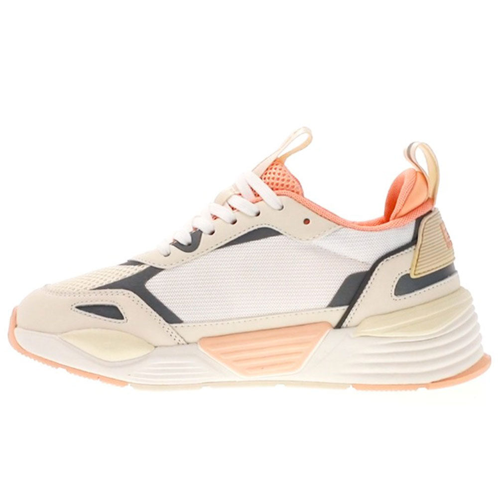 Scarpe Donna EA7 Emporio Armani Ace Runner Sneakers Colore Tofu - Bisque - Off White