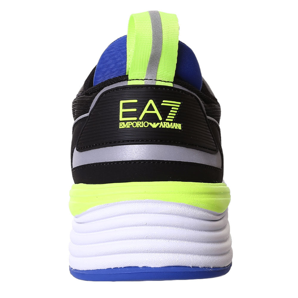 Scarpe Uomo EA7 Emporio Armani Ace Runner Sneakers Colore Black - Balt - Yellow