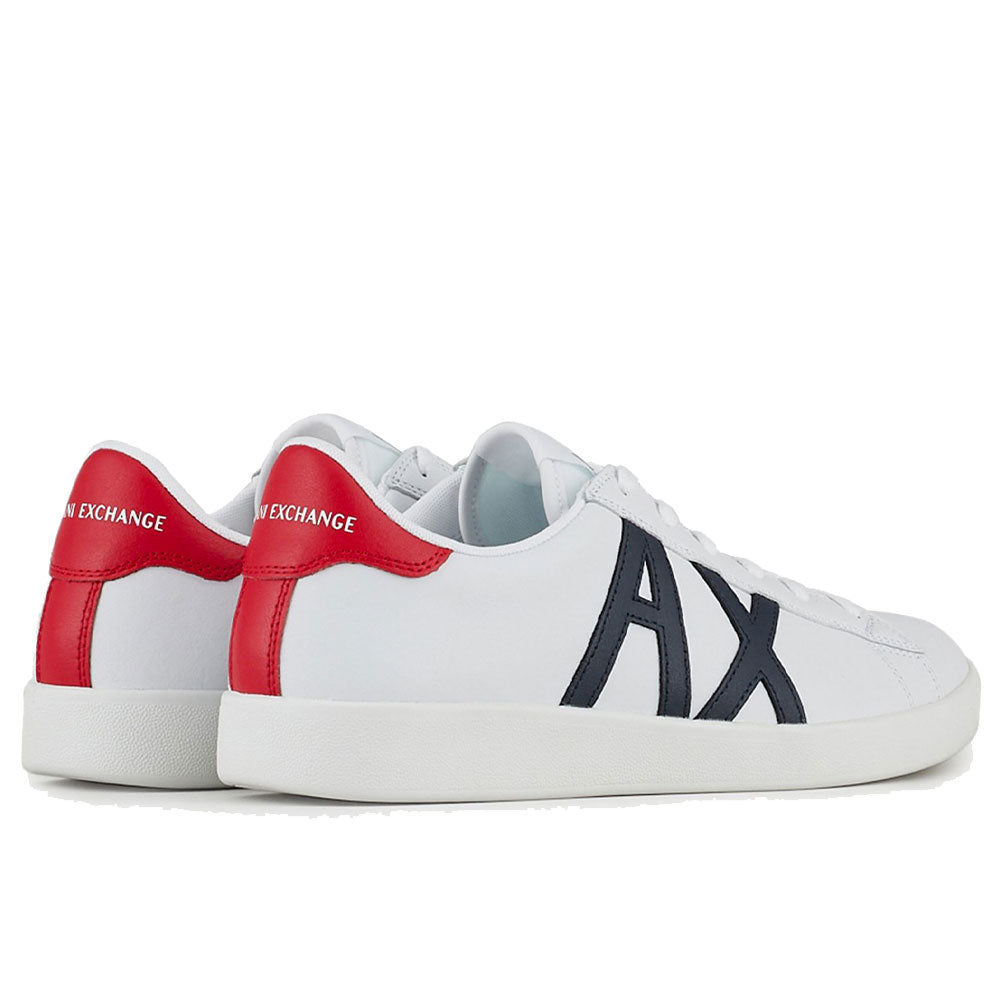 Scarpe Uomo Sneakers ARMANI EXCHANGE Colore Optical White - Navy - Red