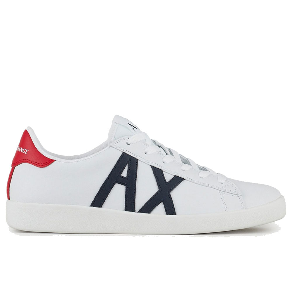 Scarpe Uomo Sneakers ARMANI EXCHANGE Colore Optical White - Navy - Red