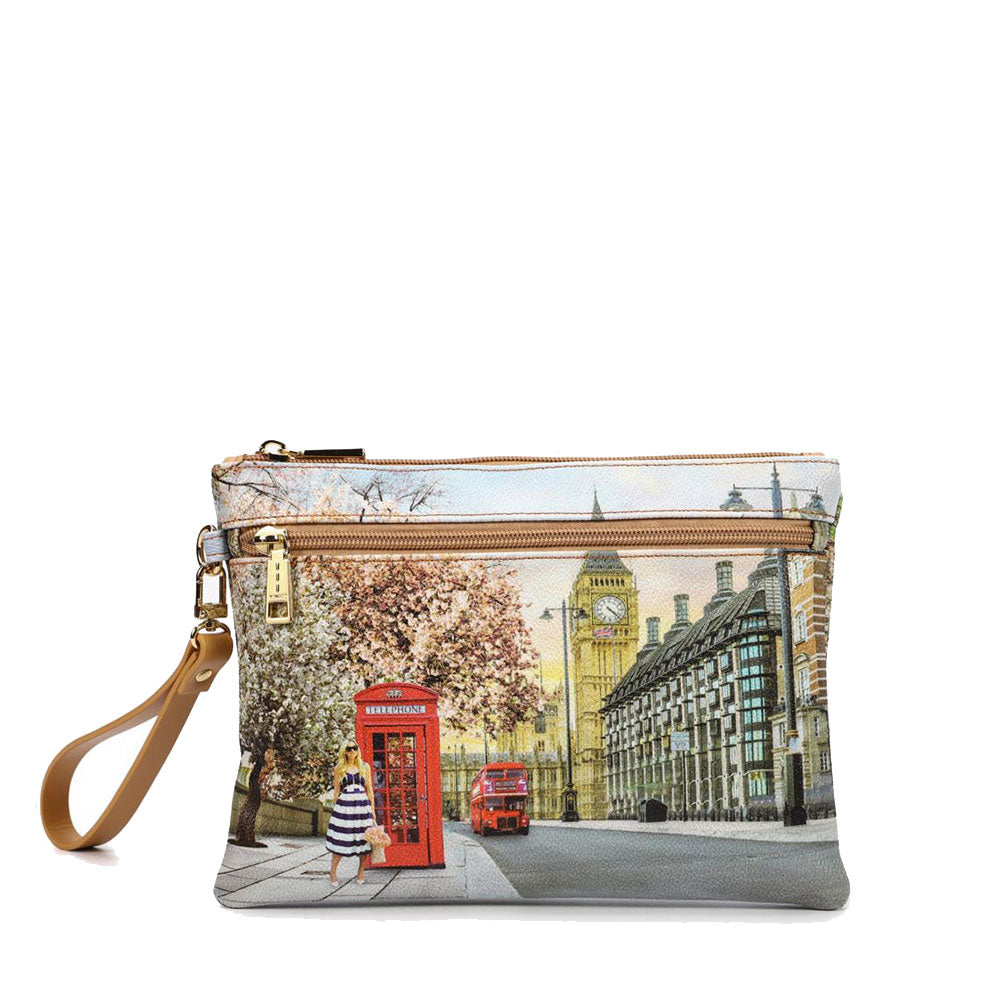 Y NOT YES-343
Damen Clutch mit Reißverschluss in de Farbe English Rose