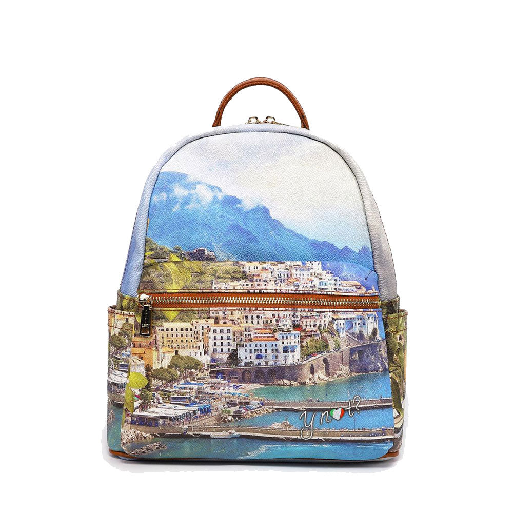 Zaino Donna Piccolo Y NOT con Tasca Esterna YES-380 Lemon Coast