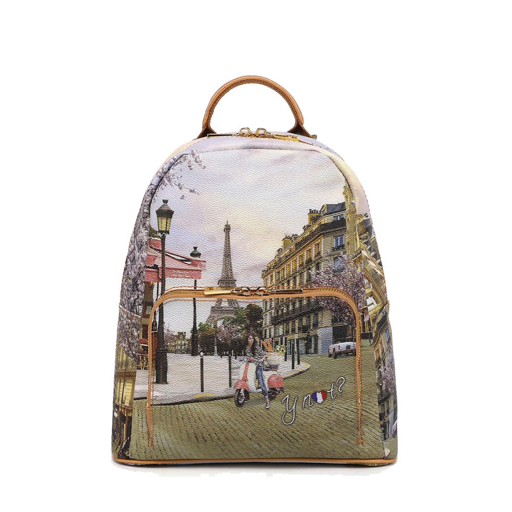 Zaino Donna Y NOT con Tasca Esterna YES-615 Velo Paris
