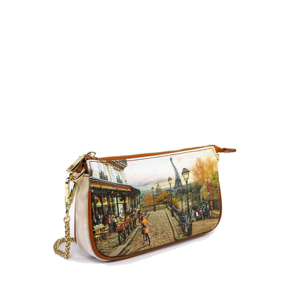 Borsa Donna Piccola a Spalla Y NOT YES-624 Romantic Paris