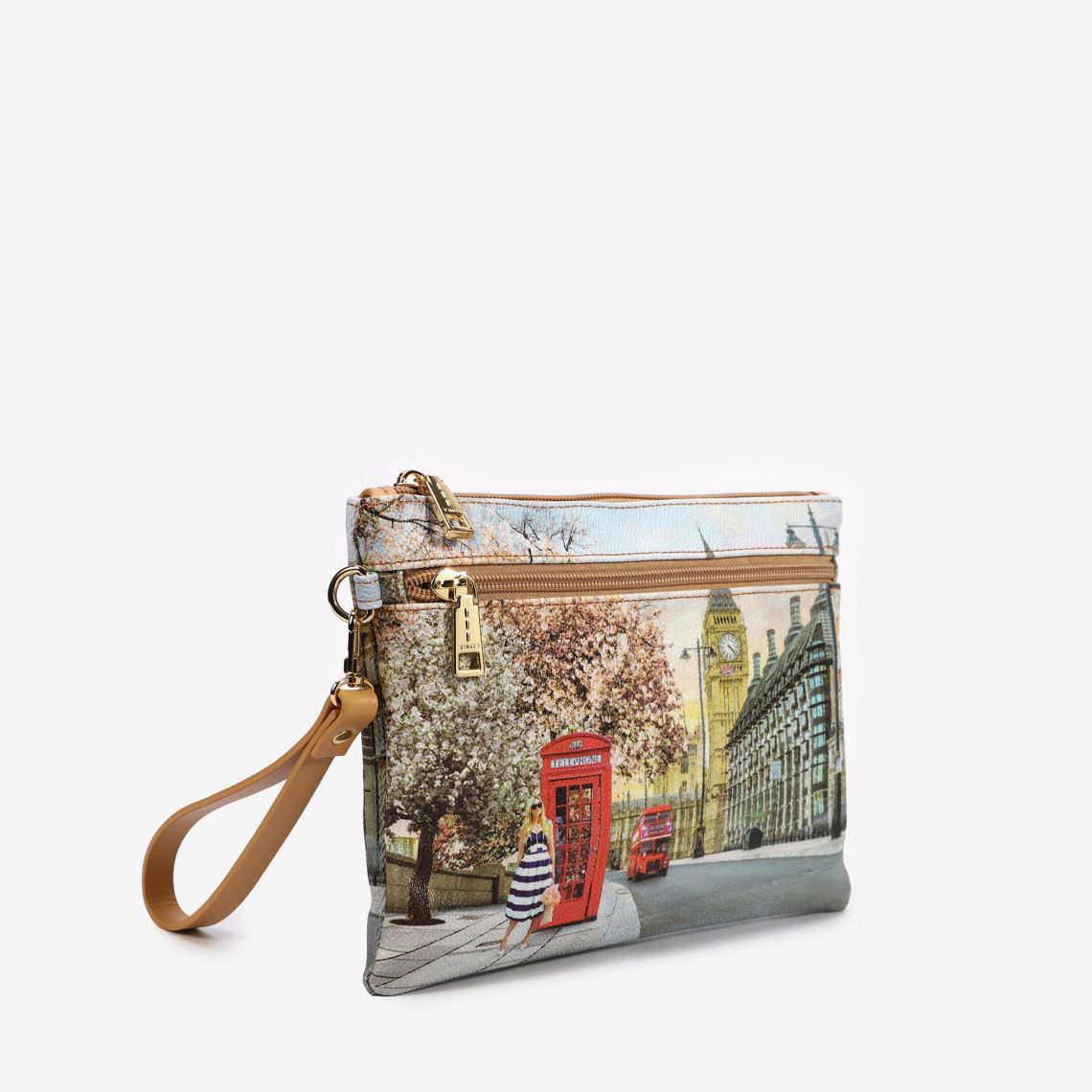 Y NOT YES-343
Damen Clutch mit Reißverschluss in de Farbe English Rose