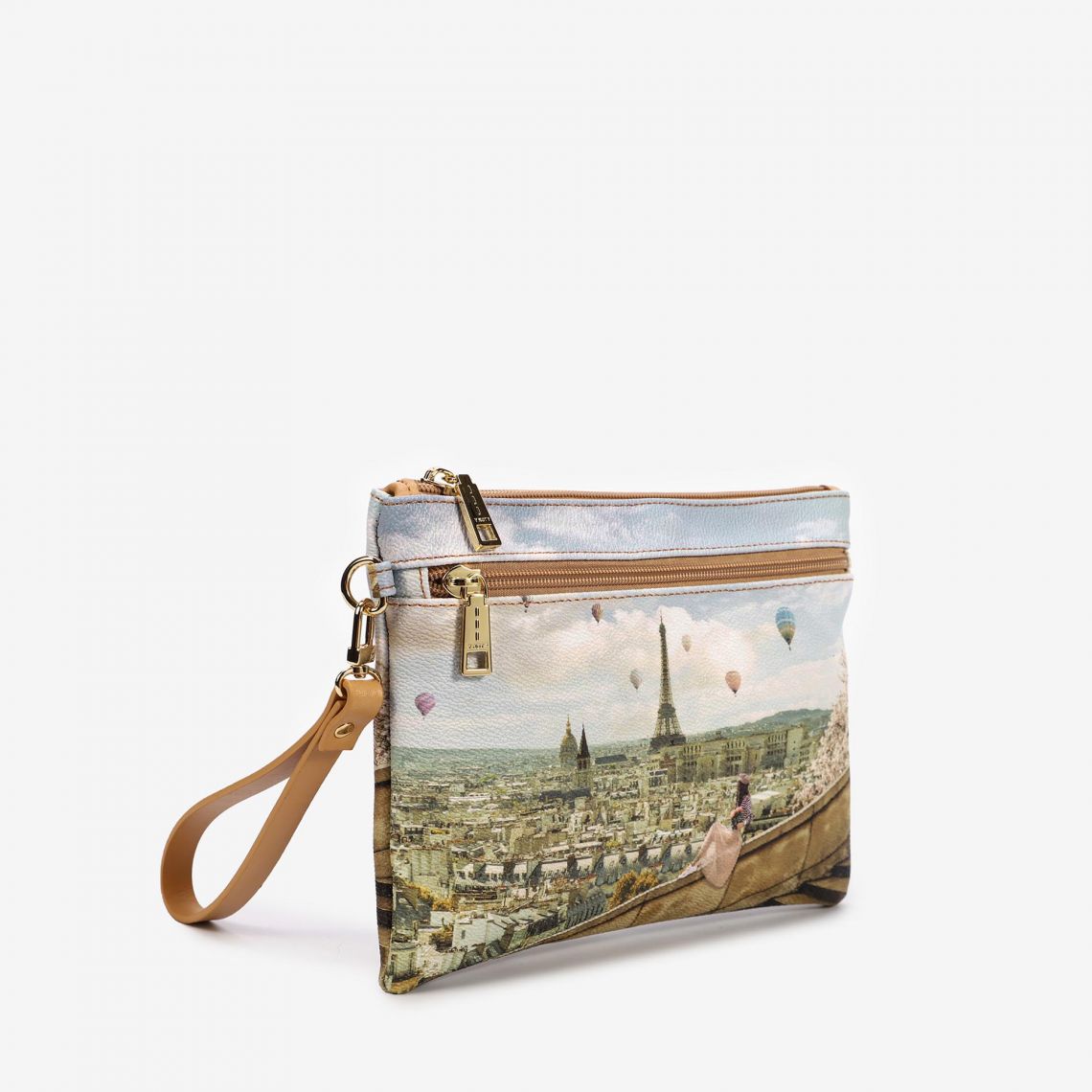 Pochette Media Donna con Zip Y NOT YES-343 Montgolfiere