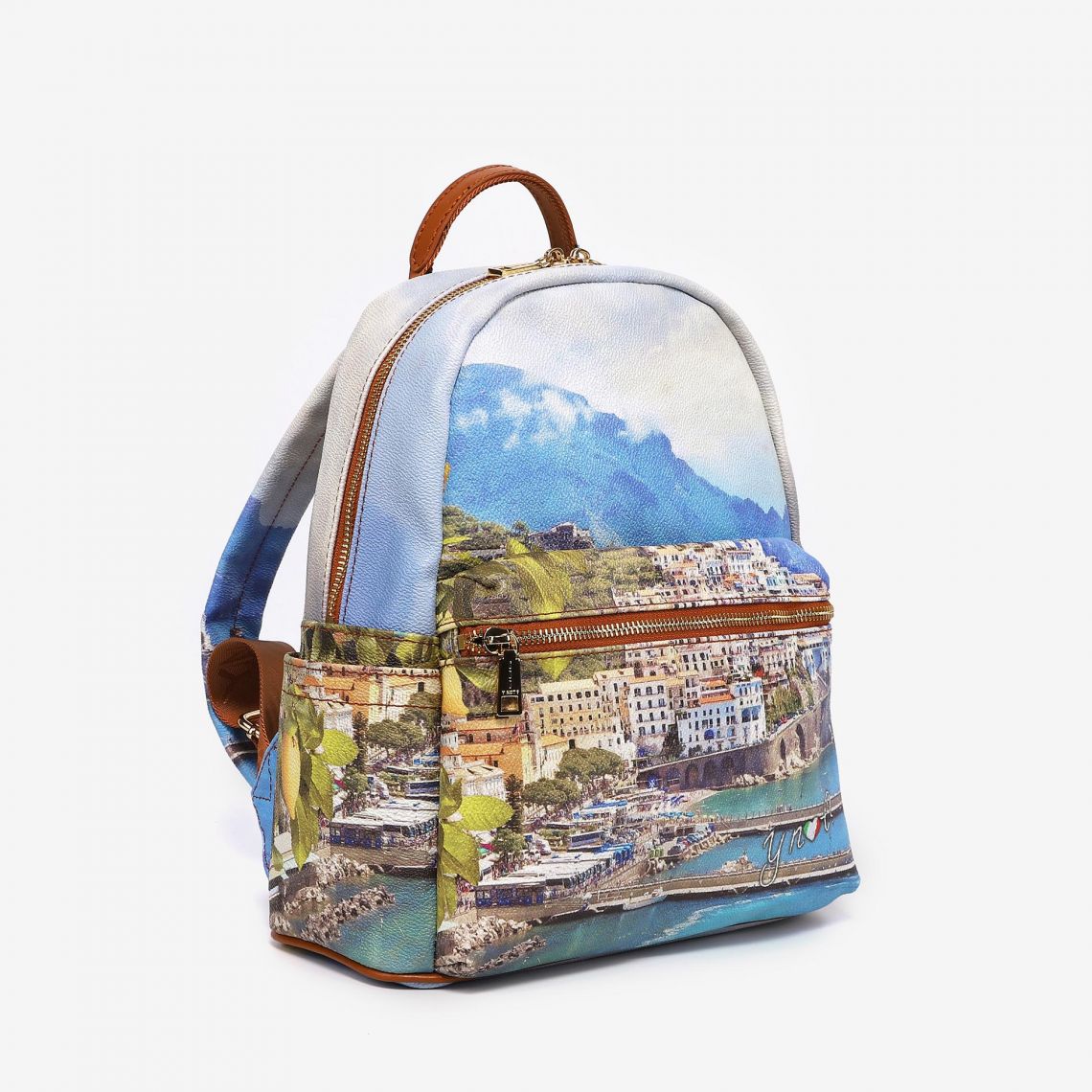 Zaino Donna Piccolo Y NOT con Tasca Esterna YES-380 Lemon Coast